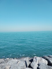 Beautiful sea and rocks.