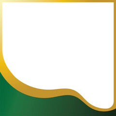 Frame It Right Web Elements with gold gradient
