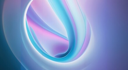 Soft fluid gradients holographic colors, abstract fluid shapes