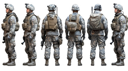 Army Rangers USA - Vector AI - obrazy, fototapety, plakaty
