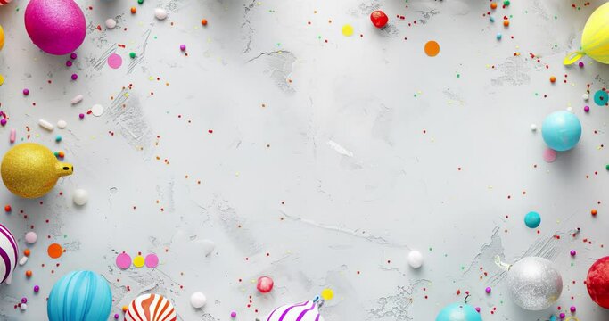 International Children's Day background. Abstract background. Cute and colorful background. Business and media social background. Copy space area