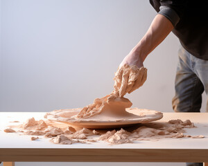 air-drying clay