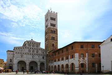 The Cathedral of San Martino is the cathedral of the Archdiocese of Lucca in Lucca-The church...