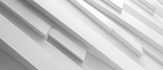 Obraz premium Monochrome Abstract Detail of Modern Architecture