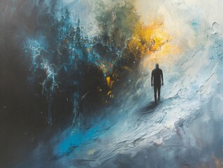 Fototapeta premium In a world of uncertainty