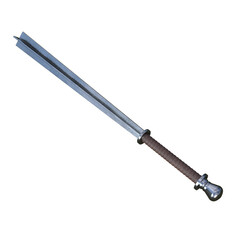 Barmace isolated on white