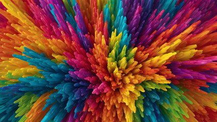 Obraz premium The background is colorful and beautiful, Vibrant