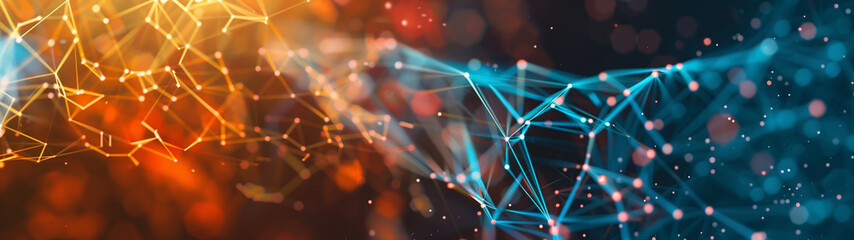 Tech Threads: The Abstract Art of Fiber Networks