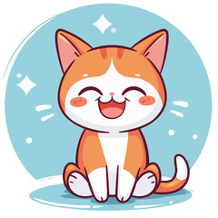 Cute cat emote 1