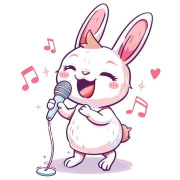 rabbit singing