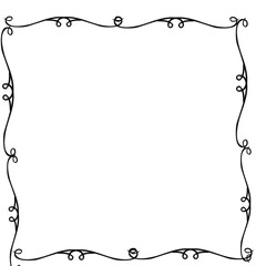 frame with elements