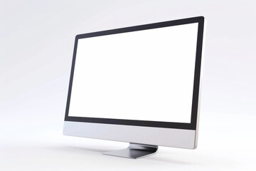 Computer Screen A modern 3D computer monitor