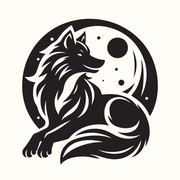 recommend clip art: Wolf Animal Silhouette Vector Illustration