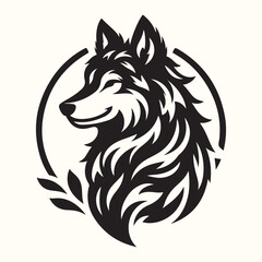 Wolf Animal Silhouette Vector Illustration