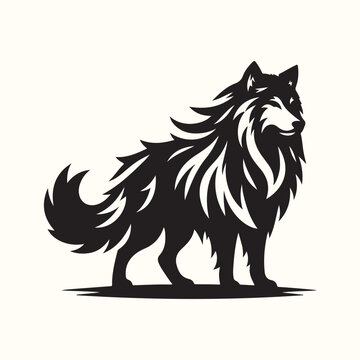recommend clip art: Wolf Animal Silhouette Vector Illustration