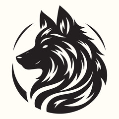 Wolf Animal Silhouette Vector Illustration