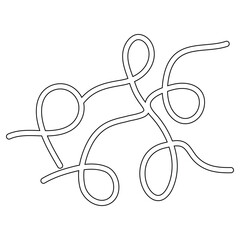 Simple Maze Element For Kids