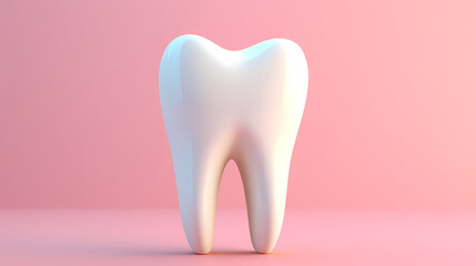 Dental implant, tooth model for dentist to study dentistry