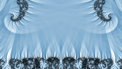 shades of grey coloured textured spiral pattern and template and copy-space design frozen ice patterns