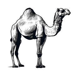 camel on white