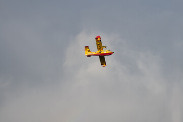 Canadair in volo