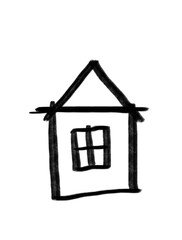 house or home in sketch illustration 