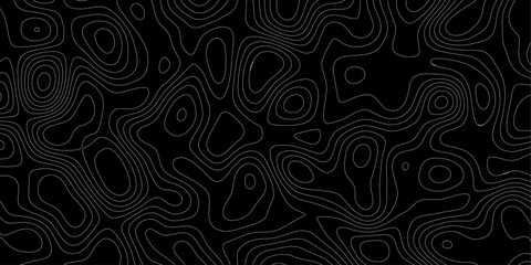 Black clean modern.geography scheme curved reliefs round strokes curved lines.land vector abstract background,topographic contours topography vector soft lines,topology.
 - obrazy, fototapety, plakaty
