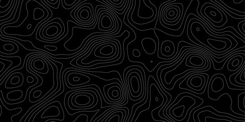 Fototapeta na wymiar Black clean modern,round strokes abstract background strokes on,curved reliefs,curved lines topographic contours terrain path topology wave paper.terrain texture. 