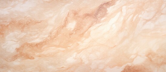 Fototapeta premium A detailed view of a beige marble wall, showcasing the high-resolution granite surface design typical of Italian slab marble.