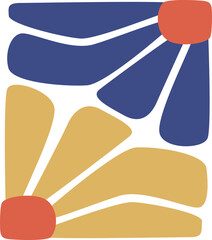 Abstract Groovy Flower