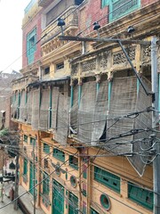 Old house in walled city of Lahore