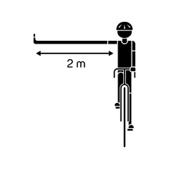 dos metros de seguridad