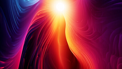 Obraz premium Colorful Abstract background design, Colorful Waves, Transform any room with dynamic waves of color art, adding a modern and artistic touch your Designs or creations, colorful Abstract Background