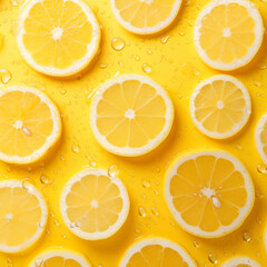 Obraz premium Lemon Yellow background
