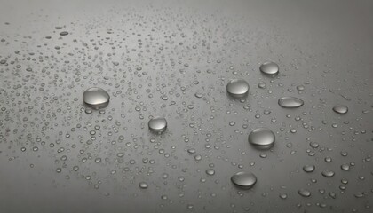 Fototapeta na wymiar High-quality photo .Water droplets on a gray background.