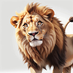 Lion Cartoon Design very Good
