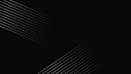 Black Background Lines vector image abstract wallpaper for backdrop or decoration