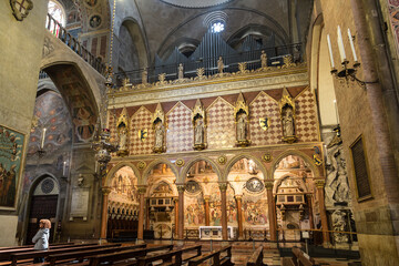 Interior of the Basilica of St. Anthony in Padua, Italy