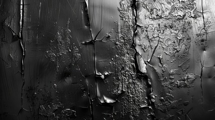 Metal texture with scratches and cracks - generative ai