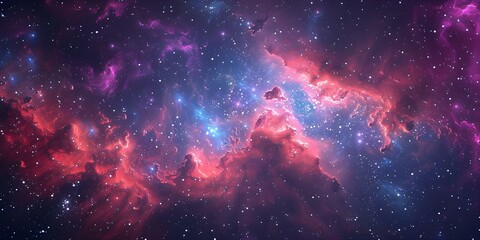 Fototapeta premium Gorgeous Galaxy Background Ideal for Banners and Backdrops. Concept Galaxy Background, Banners, Backdrops