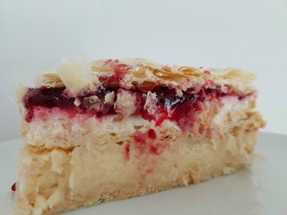 Ciasto wiśniowe z kremem