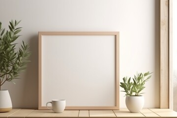 Obraz na płótnie Canvas 3d mock up wall design. 