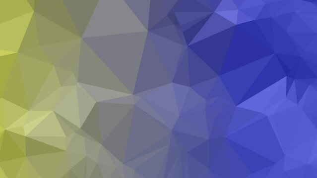 Colorful Velocity Symphony: Dynamic Triangular Motion Unfolding Elegantly Across the Screen