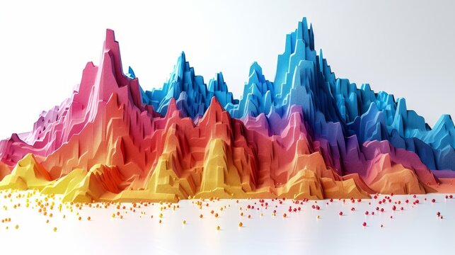Busniness graph chart for success.
