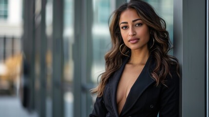 Fototapeta premium business woman