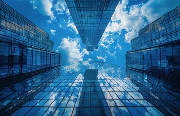 Group of Tall Buildings With Sky Background