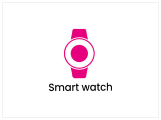 Smart watch icon, logo , illustration. 