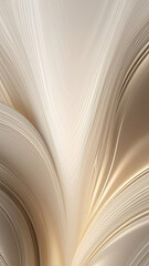 Abstract high-quality glass wallpaper in neutral tones beige, sand, cream, with monochrome palette. Adding touch of elegance, versatility to interior design concepts, websites, digital backgrounds