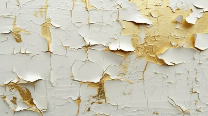 cracked plaster on the wall background.