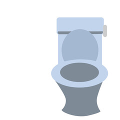toilet bowl isolated